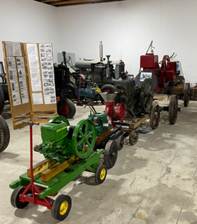 Antique Tractors, Motors, and early Farming tools